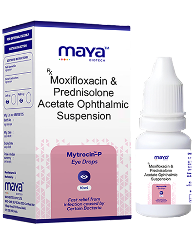 Moxifloxacin and Prednisolone Acetate Ophthalmic Suspension