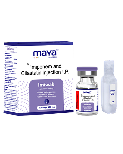 Imipenem and Cilastatin Injection IP 400 500