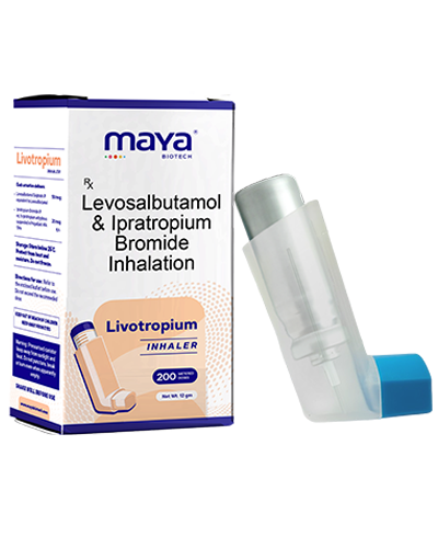 Levosalbutamol and Ipratropium Bromide Inhaler