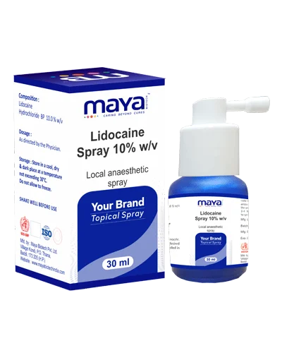 Lidocaine Topical Spray maya