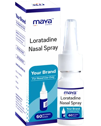 Loratadine nasal spray