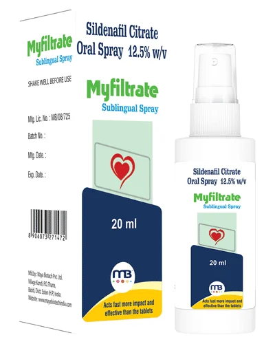 Sildenafil Citrate Oral Spray myfiltrate 20ml