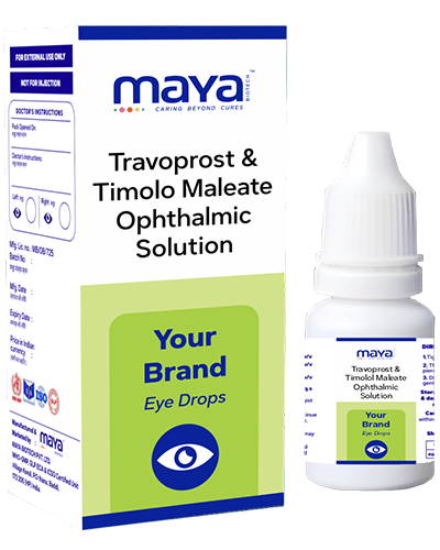 Travoprost and Timolol maleate Eye Drops