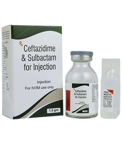 ceftazidime sulbactam injection
