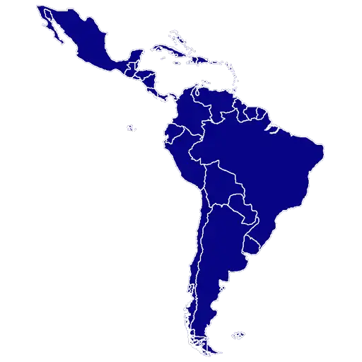 LATAM map