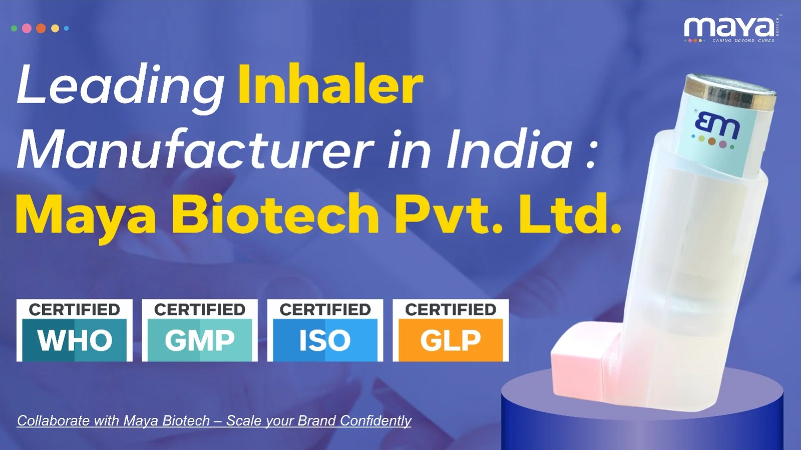 Leading Inhaler Manufacturer in India