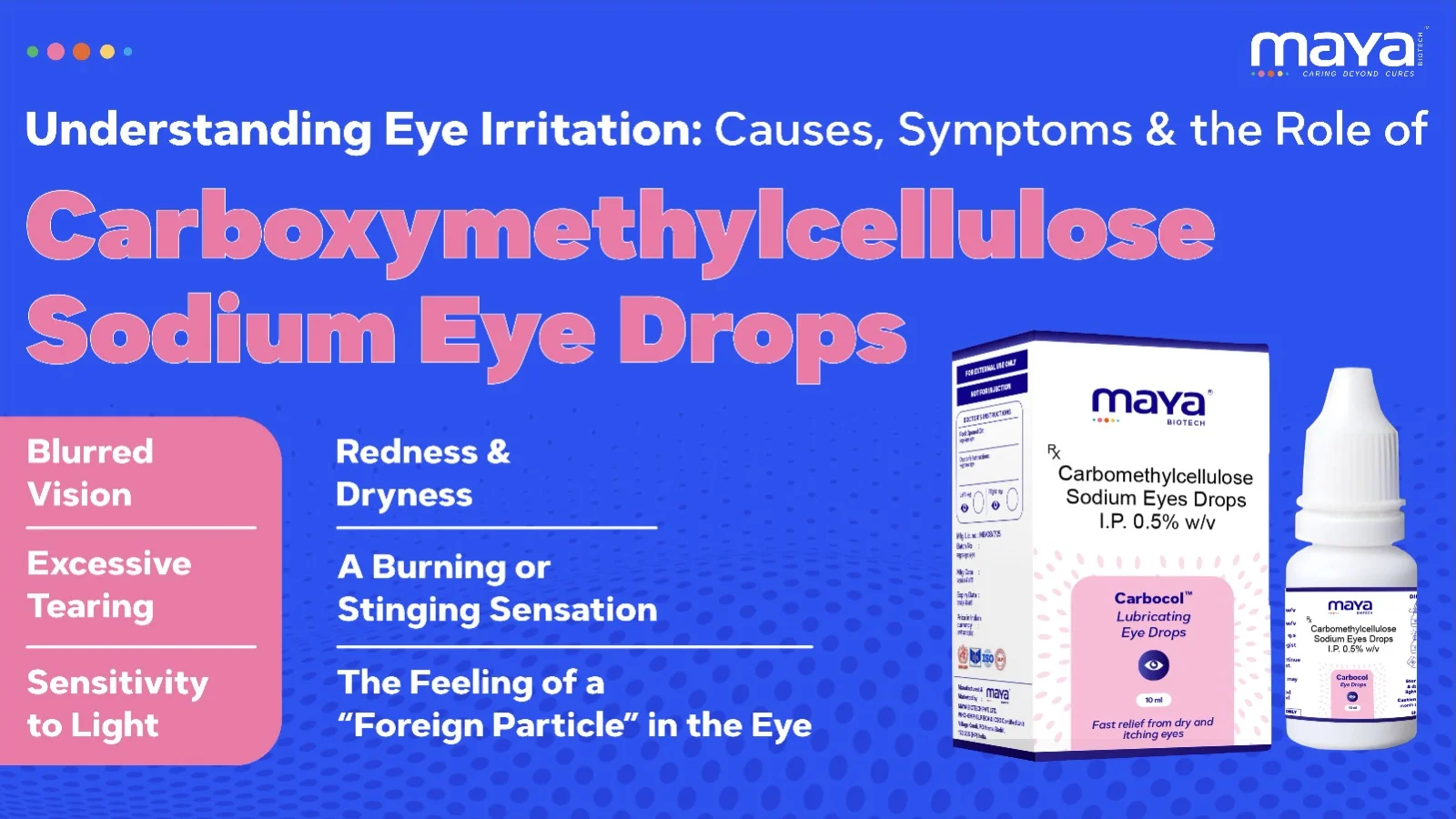 Understanding Eye Irritation Causes Symptoms and the Role of Carboxymethylcellulose Sodium Eye Drops