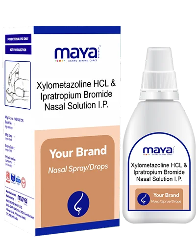 Xylometazoline Hydrochloride and Ipratropium Bromide Nasal Drops