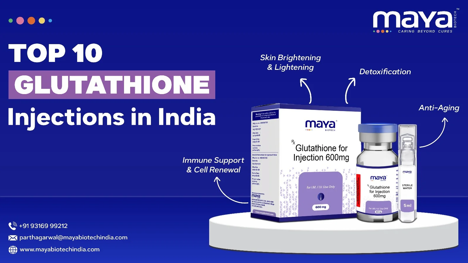 Top 10 Glutathione Injections in India