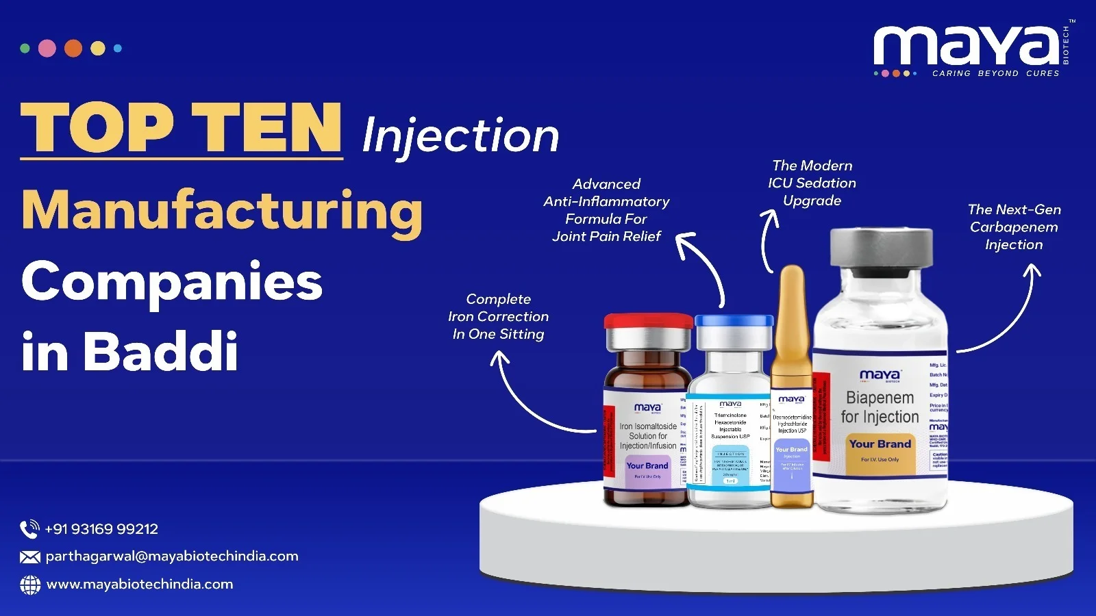 Top 10 Injection Manufacturing Companies in Baddi