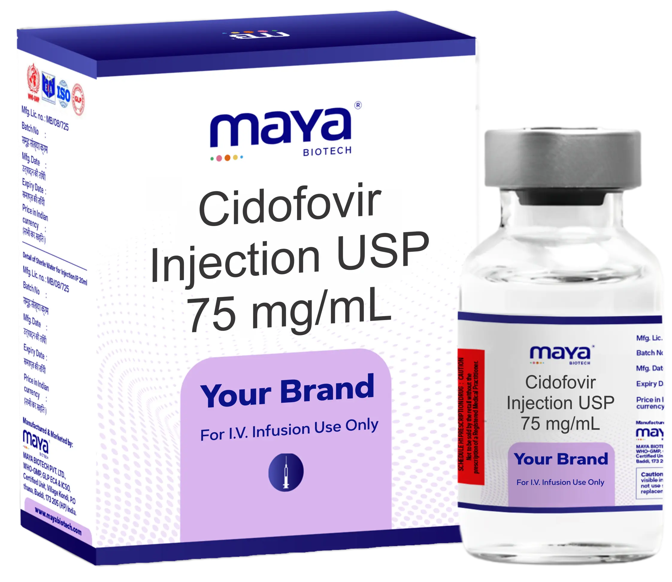 Cidofovir Injection Manufacturers