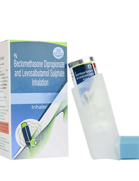 Beclomethasone Dipropionate and Levosalbutamol Inhaler
