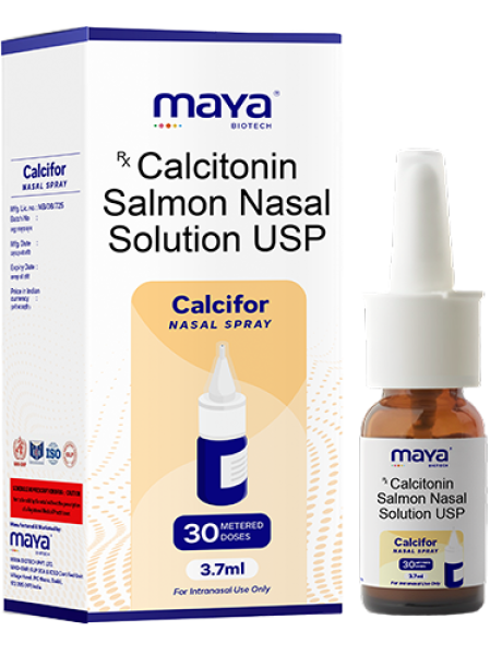 Calcitonin Salmon Nasal Spray 3.7ml calcifor