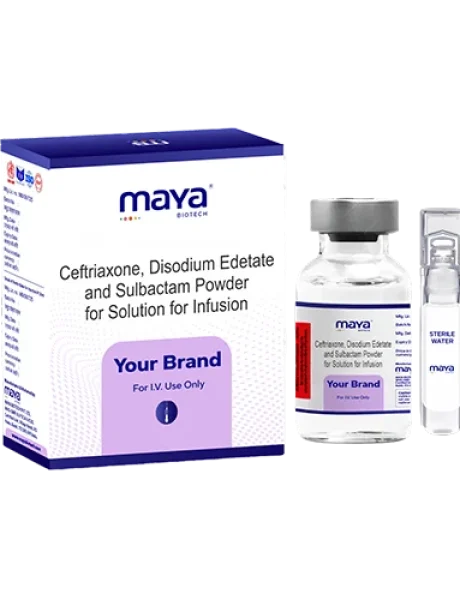 Ceftriaxone Disodium Edetate and Sulbactam Injection EDTA