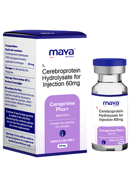 Cerebroprotein Hydrolysate For Injection - 60mg