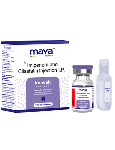 Imipenem and Cilastatin Injection IP 400 500