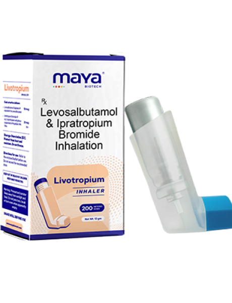 Levosalbutamol and Ipratropium Bromide Inhaler