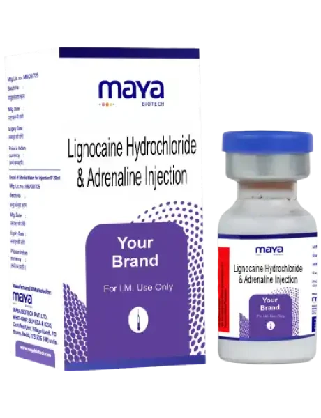 Lignocaine Hydrochloride And Adrenaline Injection