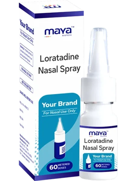 Loratadine nasal spray