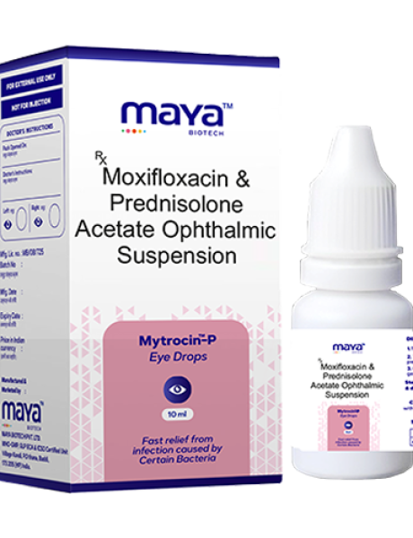 Moxifloxacin and Prednisolone Acetate Ophthalmic Suspension