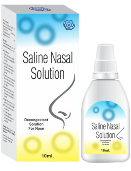 Saline Nasal Drop Solution – 10 ml