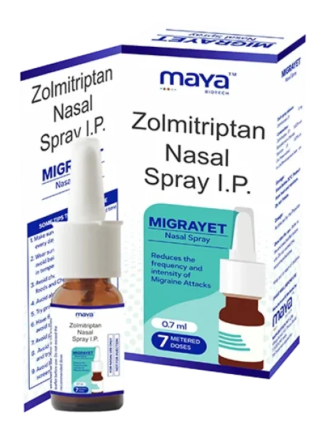 Zolmitriptan Nasal Spray