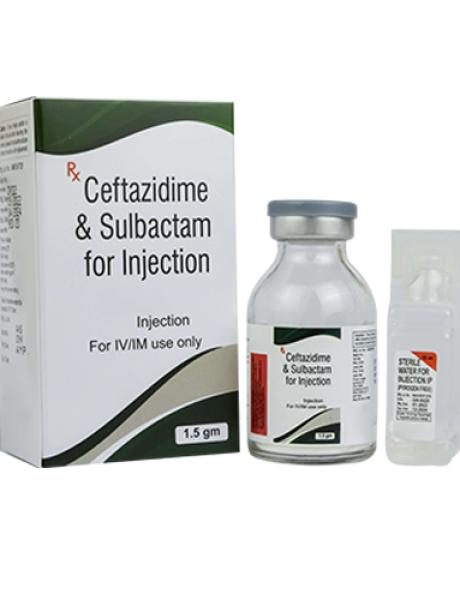 ceftazidime sulbactam injection